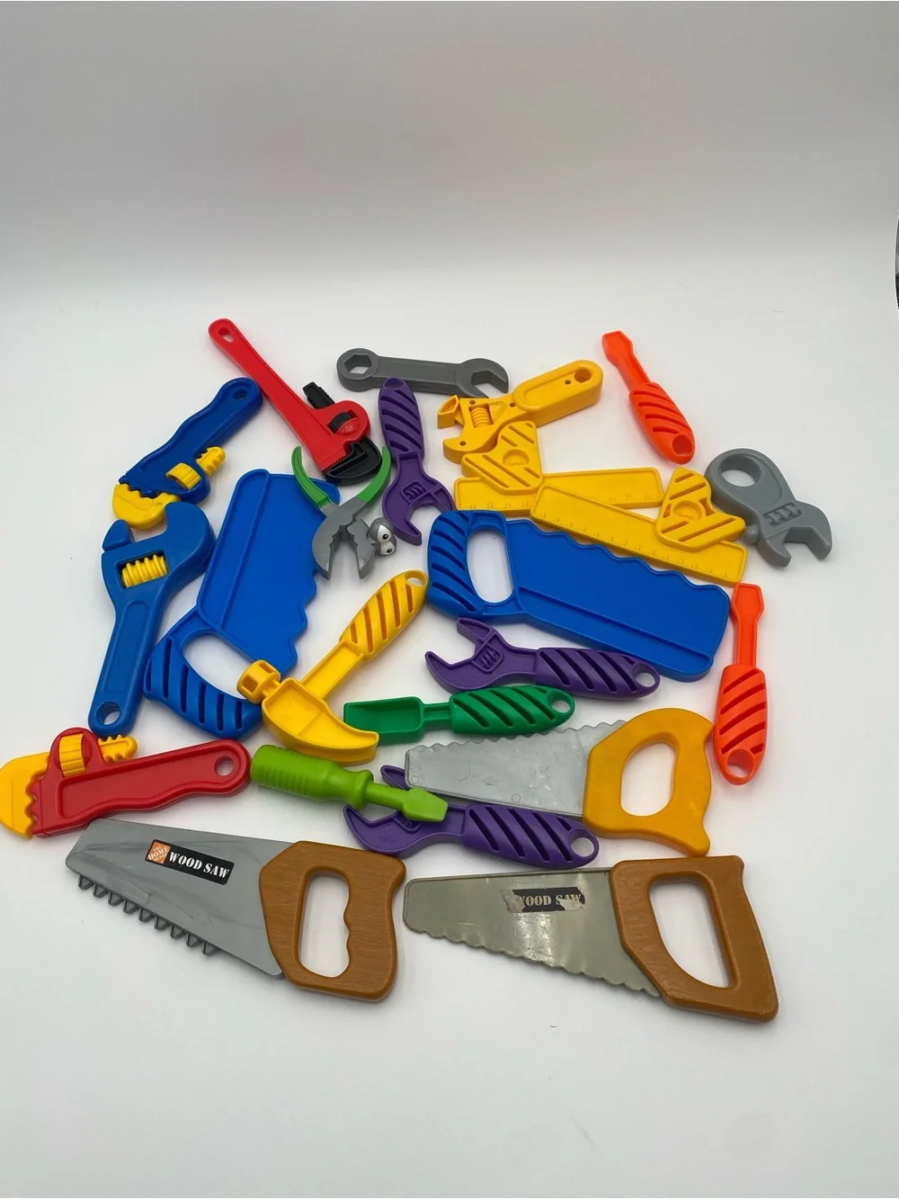 Colorful Kids Toy Tool Set - Multicolor Play Tools
